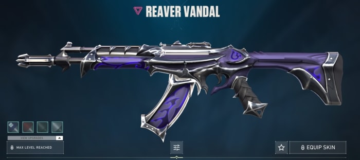 Reaver vandal skin valorant